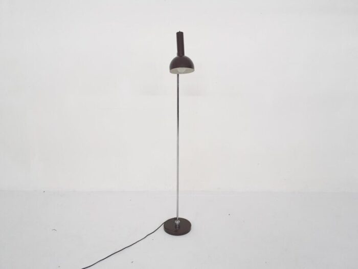 mid century adjustable floor lamp by h busquet for hala the netherlands 1950s 2