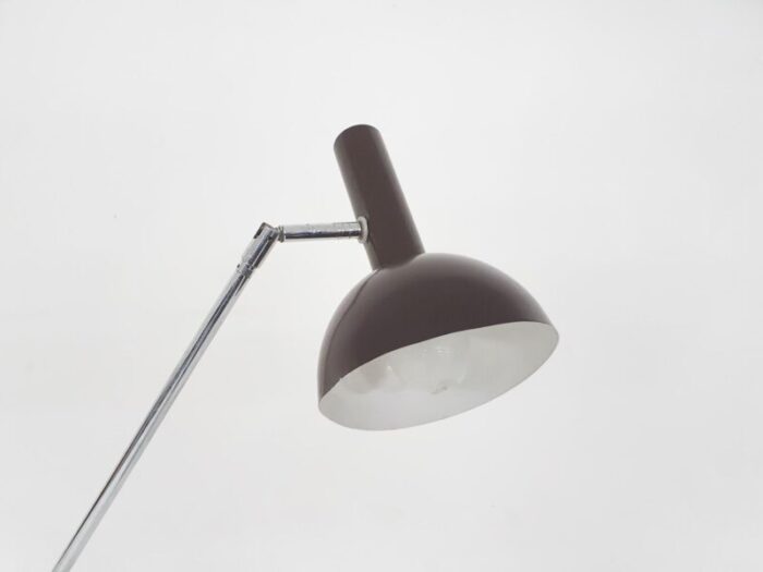 mid century adjustable floor lamp by h busquet for hala the netherlands 1950s 8