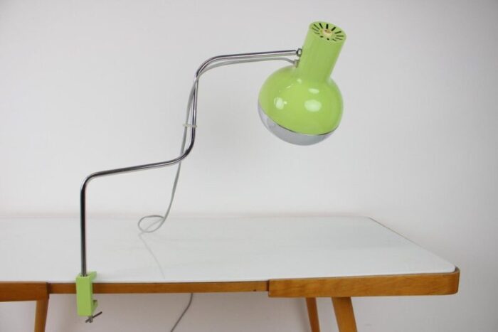 mid century adjustable table lamp by josef hurka for napako 1970s 2