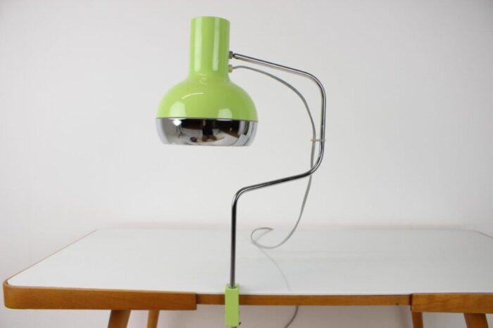 mid century adjustable table lamp by josef hurka for napako 1970s 3