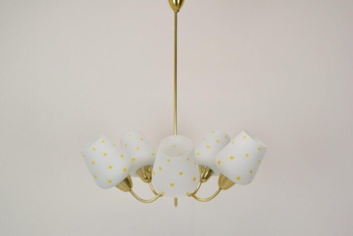 mid century chandelier 1960s 2 3