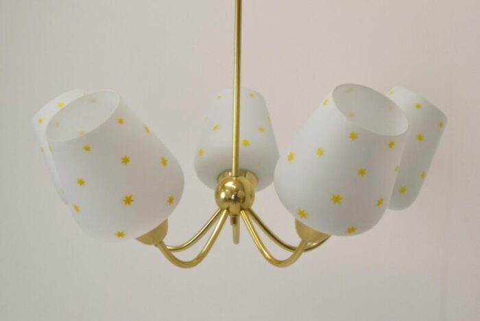 mid century chandelier 1960s 4 3