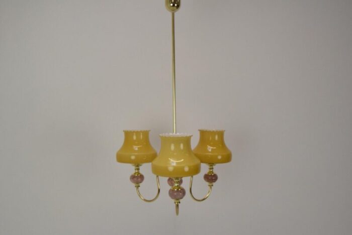 mid century chandelier 1960s 5 2