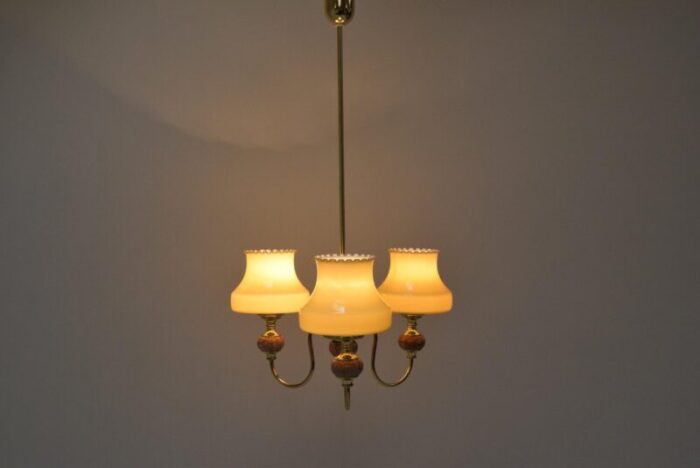 mid century chandelier 1960s 7 2