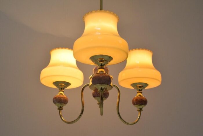 mid century chandelier 1960s 8 2