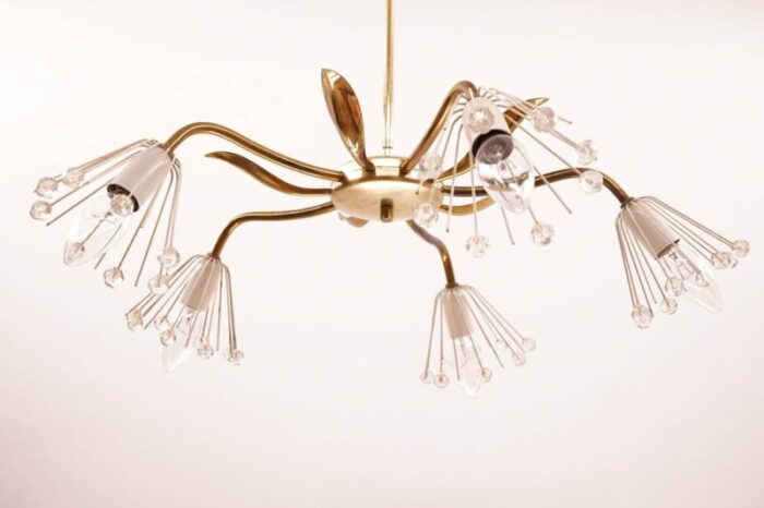 mid century chandelier by emil stejnar for rupert nikoll 2