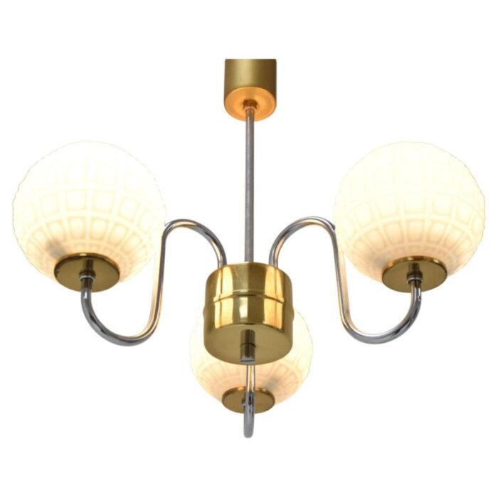 mid century chandelier from lidokov 1960s 1