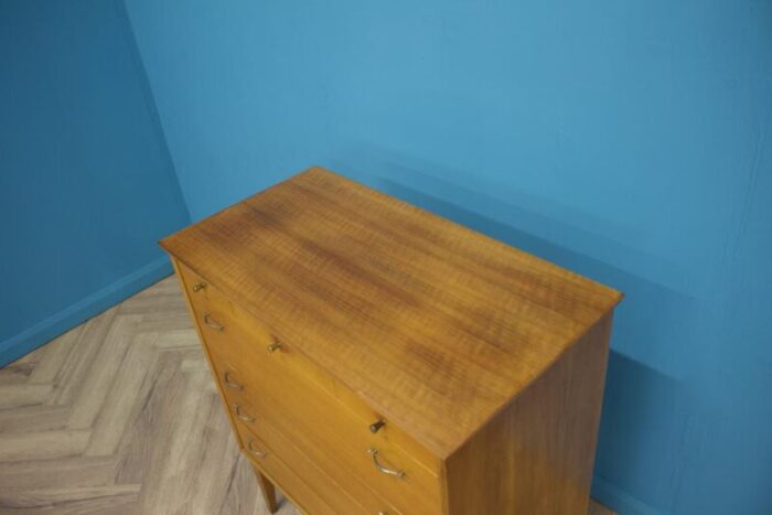 mid century chest of drawers in walnut by alfred cox 1950s 4441