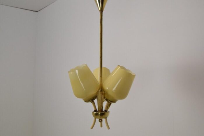 mid century czechoslovakia chandelier 1960s 1