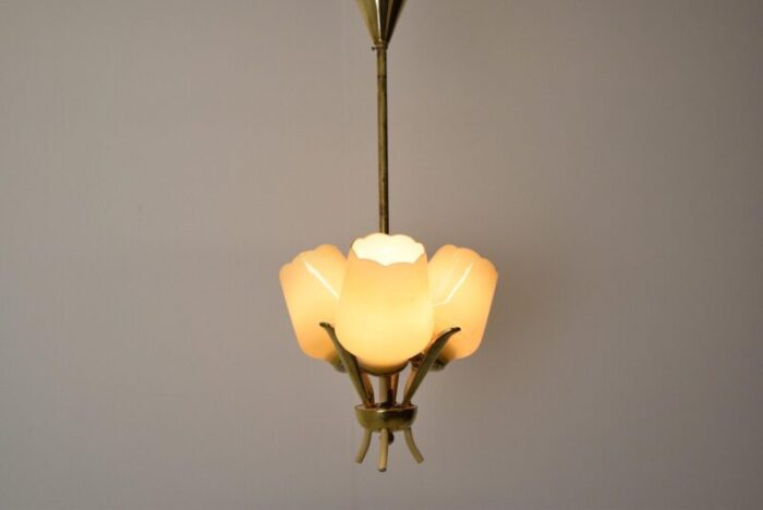 mid century czechoslovakia chandelier 1960s 5