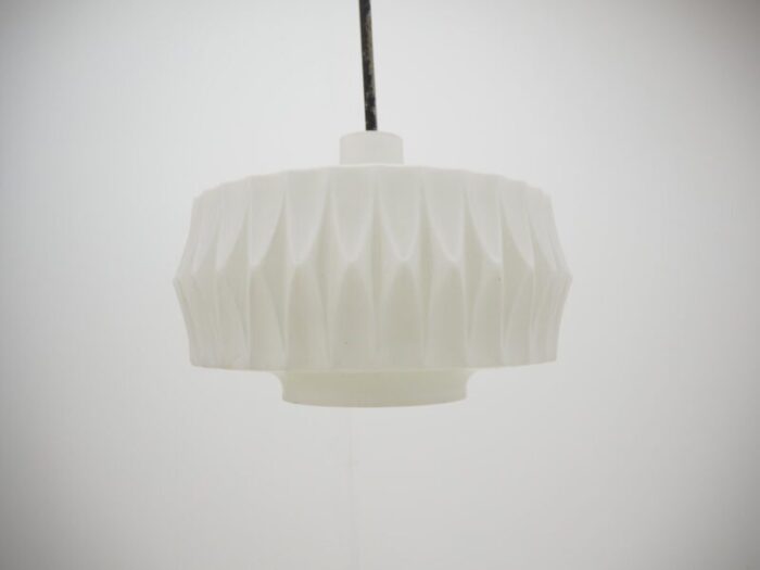 mid century czechoslovakian chandelier in glass 1960s 8