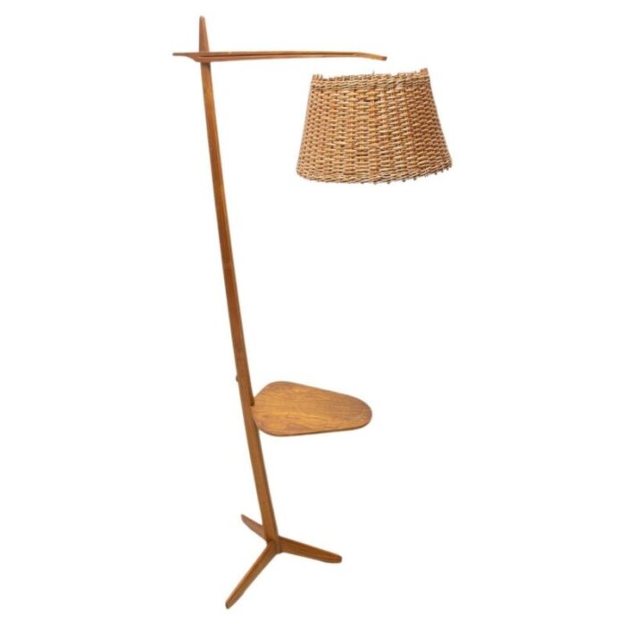 mid century czechoslovakian floor lamp from krasna jizba 1950s 2