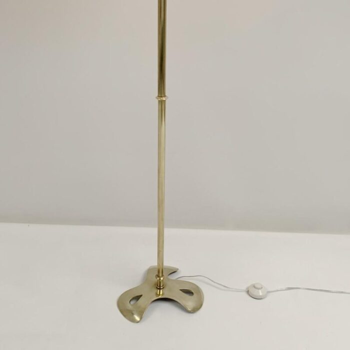 mid century french brass floor lamp 1960 4156