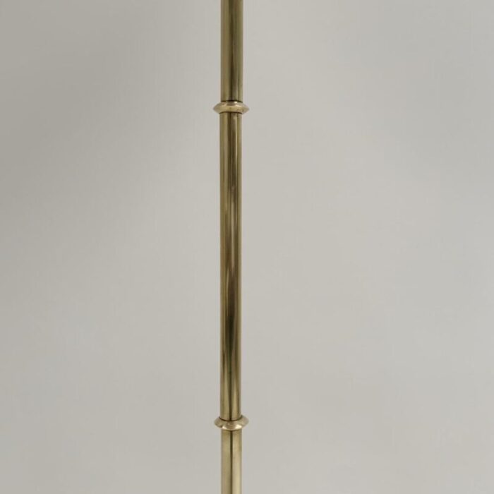 mid century french brass floor lamp 1960 7148