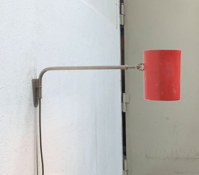 mid century german minimalist wall lamp from hala 1960s 37