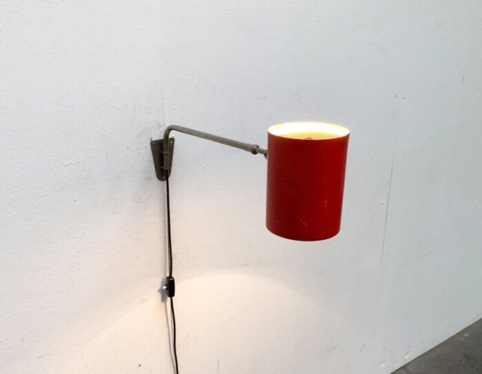 mid century german minimalist wall lamp from hala 1960s 44