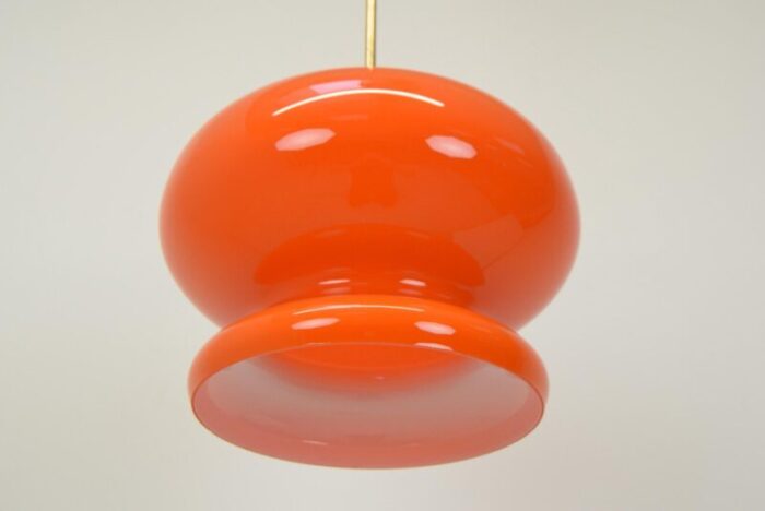 mid century glass pendant 1960s 7 1