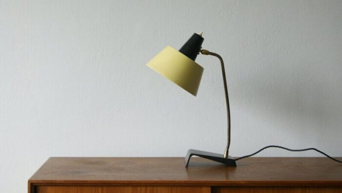 mid century model 6813 table lamp from kaiser idell kaiser leuchten 1960s 3