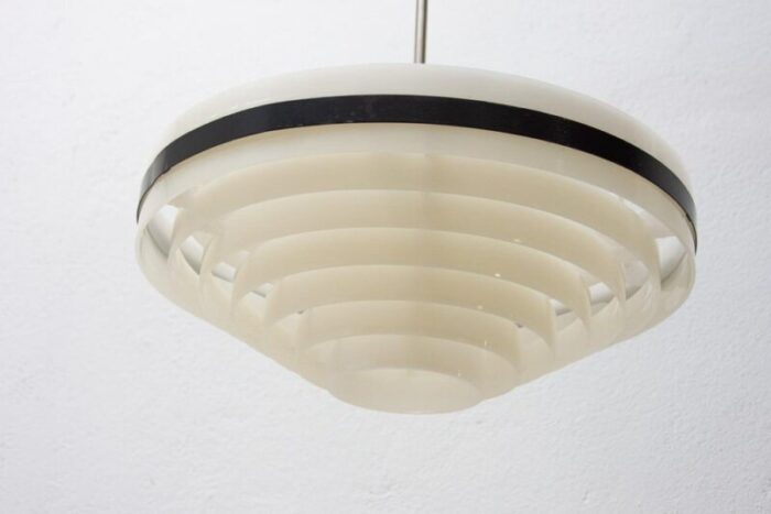 mid century modern czechoslovakian space age pendant lamp 1960s 7