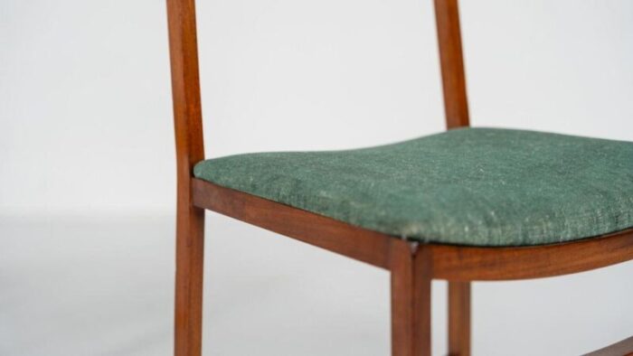 mid century modern dining chairs by renato venturi for mim 1950s set of 8 8359