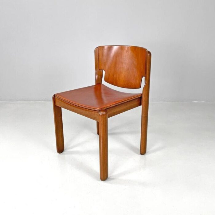 mid century modern italian chairs by vico magistretti for cassina 1960s set of 4 2542