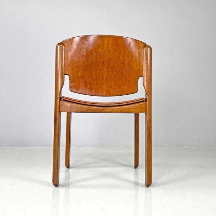 mid century modern italian chairs by vico magistretti for cassina 1960s set of 4 5928