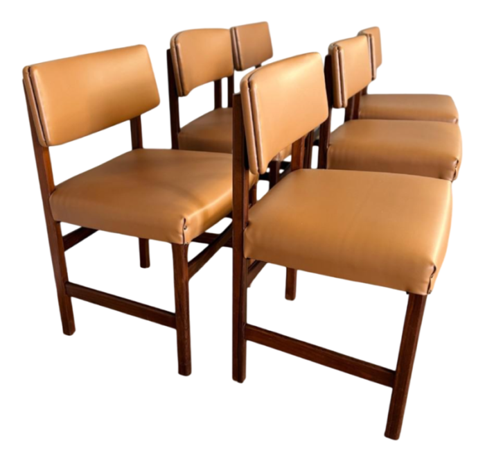 mid century rosewood dining chairs by robert heritage for archie shine set of 8 2776