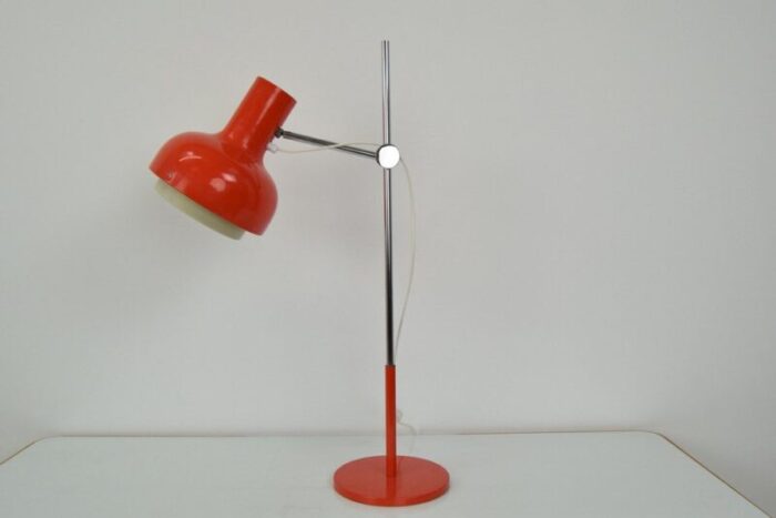 mid century table lamp by josef hurka for napako 1970s 2