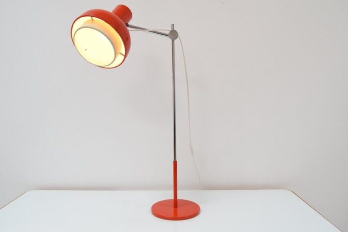 mid century table lamp by josef hurka for napako 1970s 5