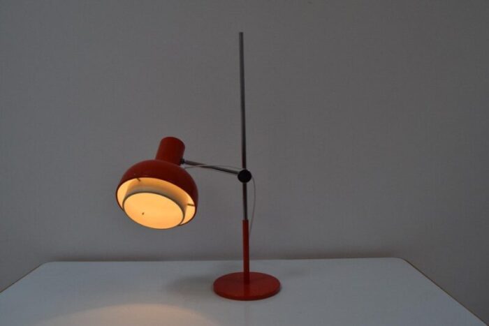 mid century table lamp by josef hurka for napako 1970s 7