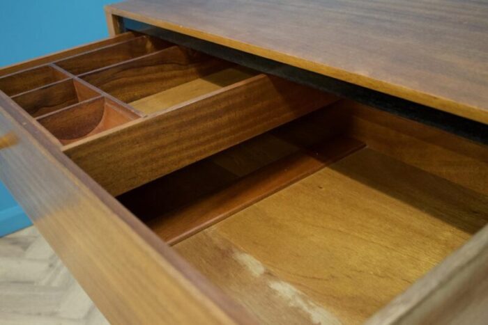 mid century teak chest of drawers by heals for loughborough furniture 1950s 3137