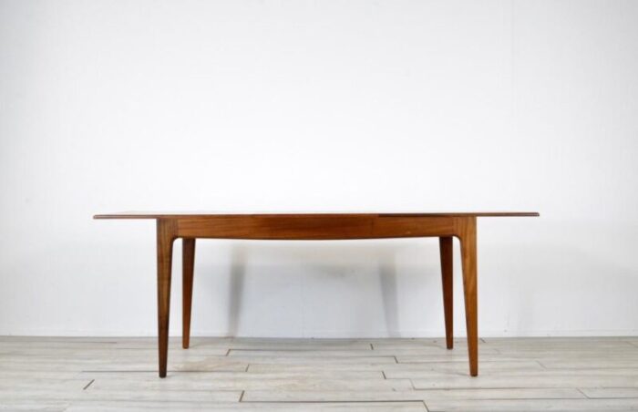 mid century teak dining table by john herbert for a younger ltd 1960s 4086