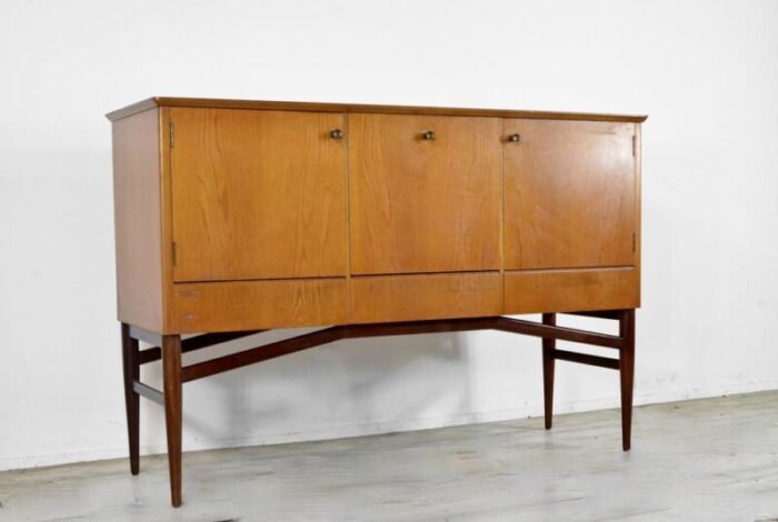 mid century teak sideboard 1960s 1088