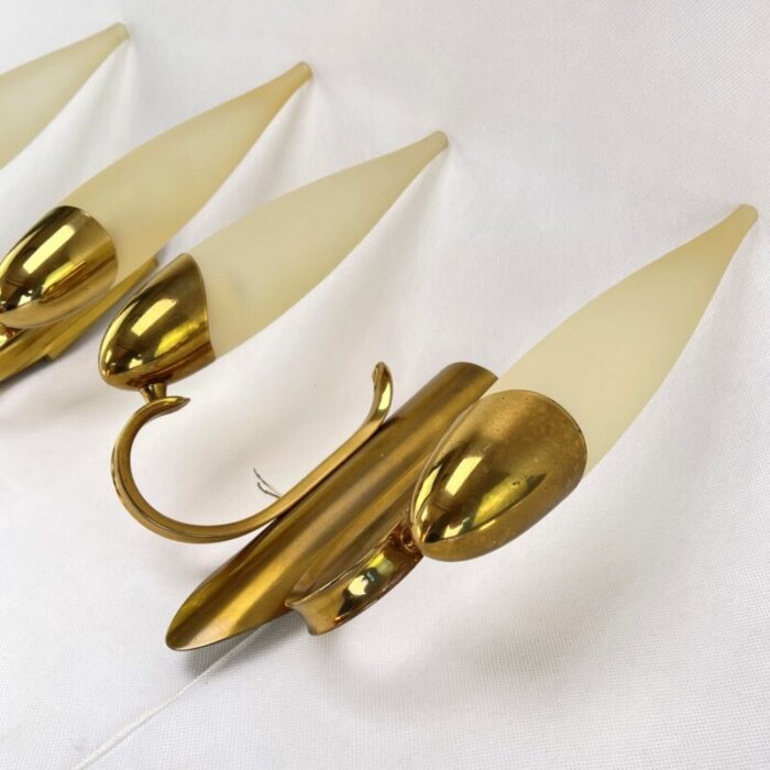 mid century wall lights 1950s set of 2 5