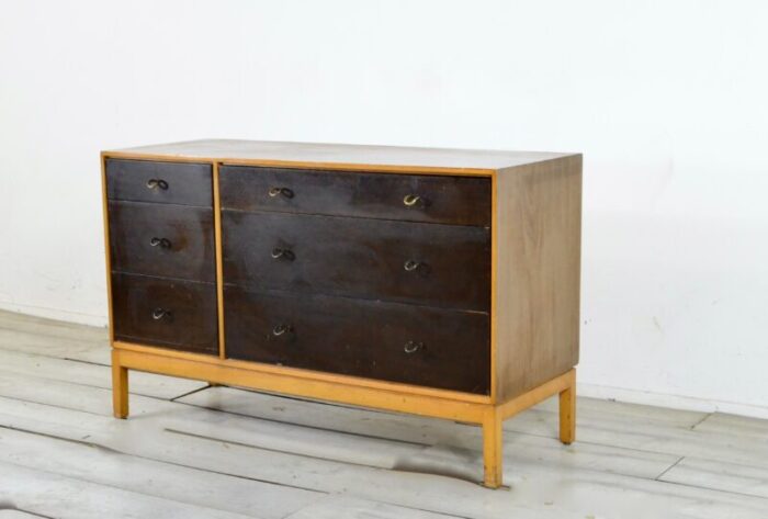 mid century walnut cabinet by peter hayward for uniflex 1960s 2673