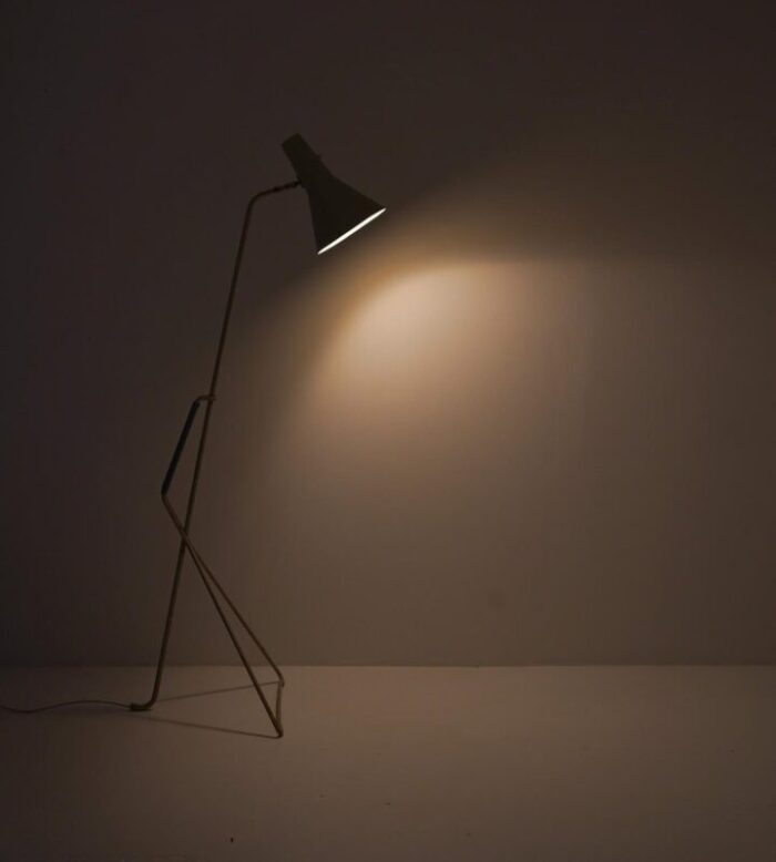 midcentury swedish floor lamp from asea 1950s 9