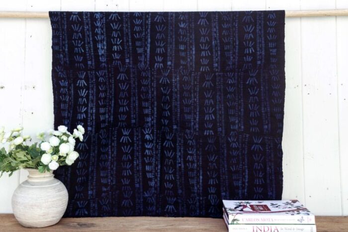 midnight indigo african mud cloth 6949