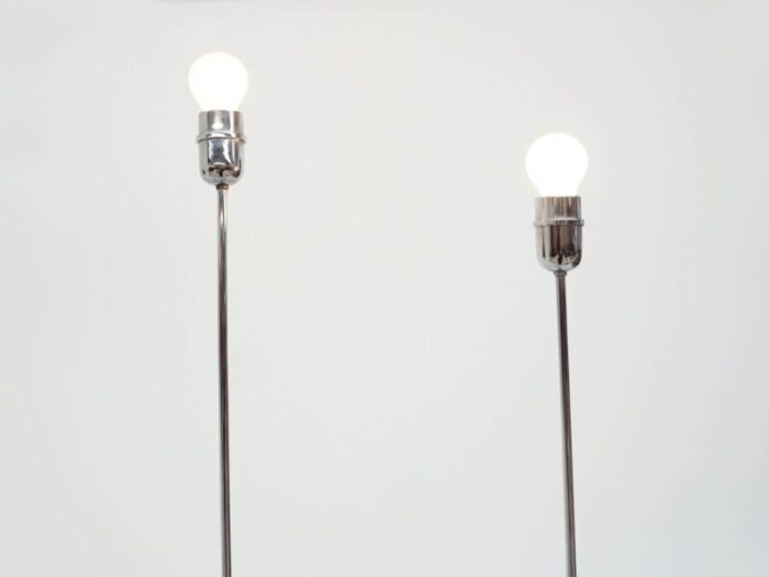 minimal italian notti floor lamps 1970 set of 2 2