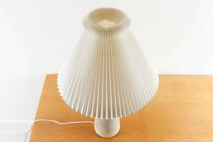 modern danish ceramic frimann table lamp 1970s 4