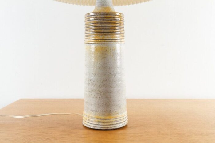 modern danish ceramic frimann table lamp 1970s 6