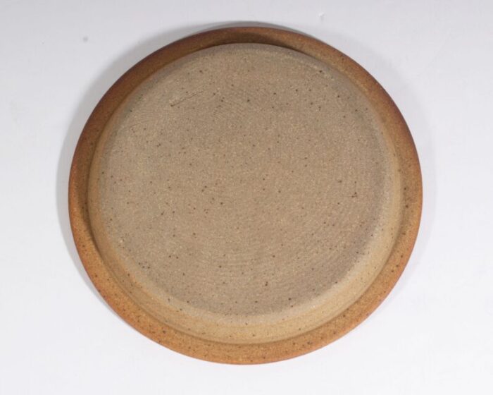 muchelney john leach studio pottery stoneware small dish 8777