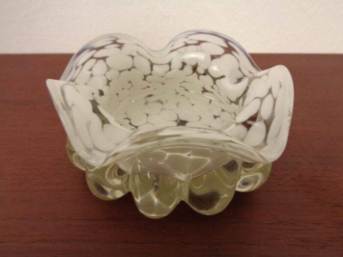 murano glass ashtray from barovier and toso italy 1960s 3636