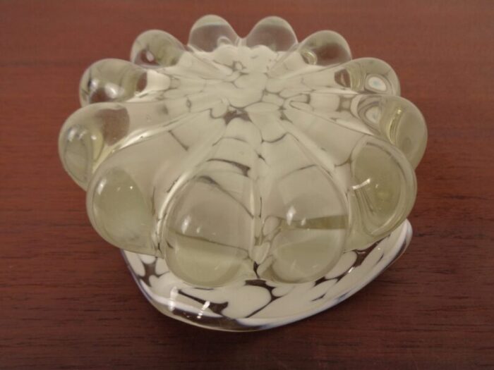 murano glass ashtray from barovier and toso italy 1960s 5545