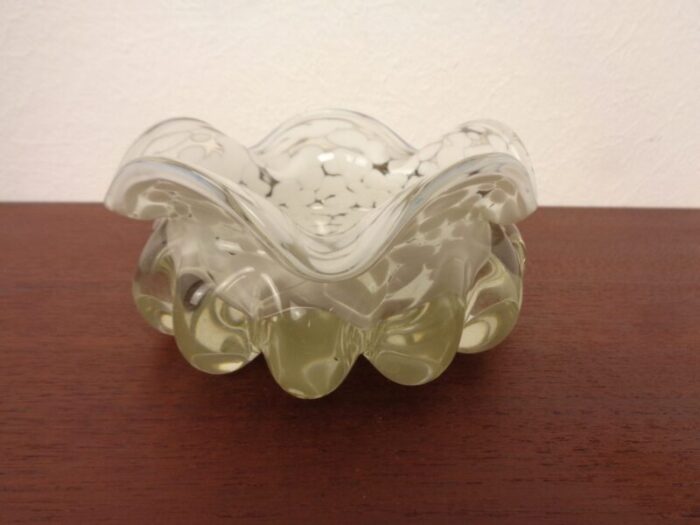 murano glass ashtray from barovier and toso italy 1960s 8950