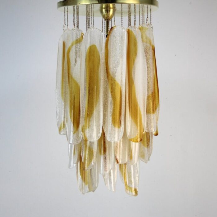 murano glass waterfall lamp 1