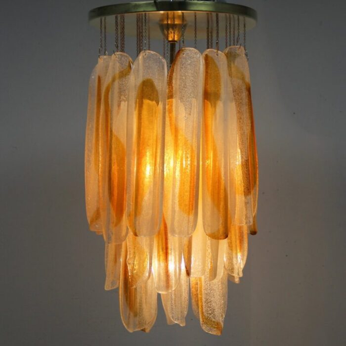 murano glass waterfall lamp 3