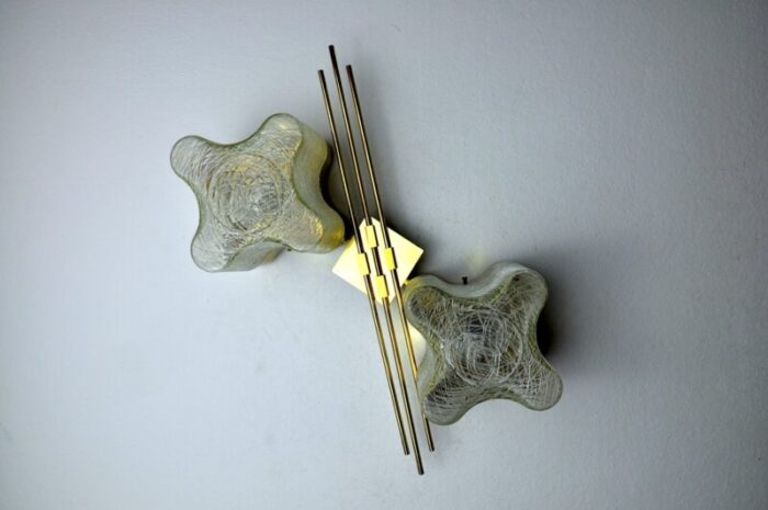 murano wall light from sciolari italy 1970 4