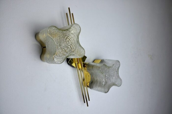 murano wall light from sciolari italy 1970 7