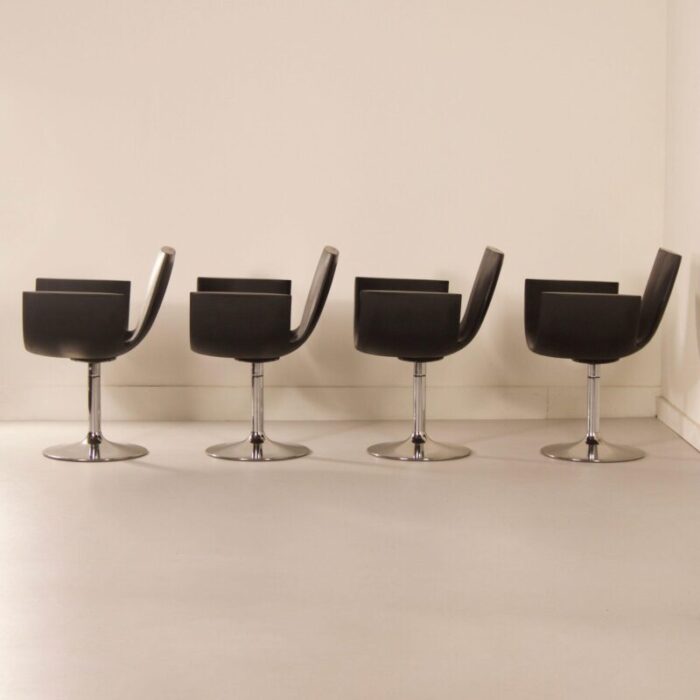 noa dining chairs by marcello ziliani for sintesi 2000s set of 4 2633