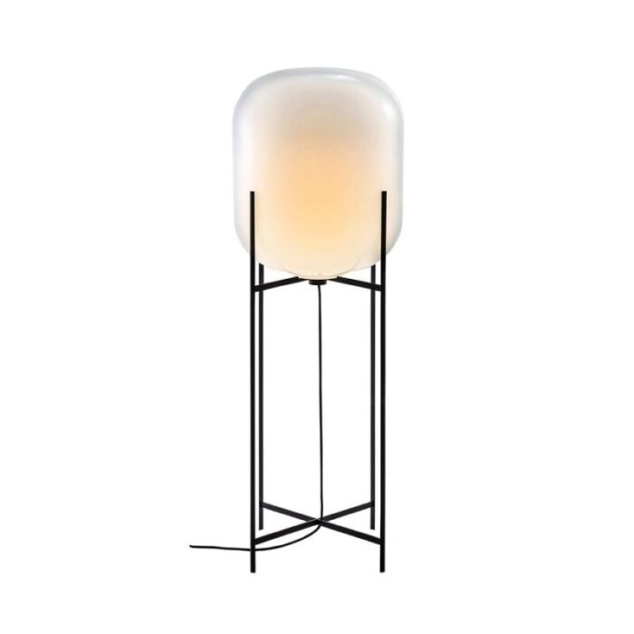 oda big in white and black floor lamp by sebastian herkner for pulpo 1